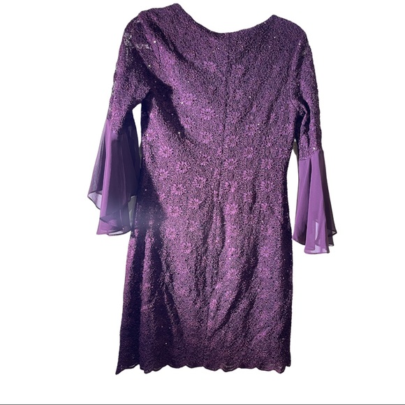 Evening, party Dress size 4 but will fit size M - Picture 2 of 5